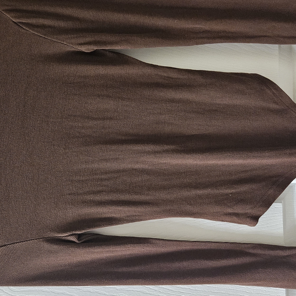 Brown Long Sleeve Top